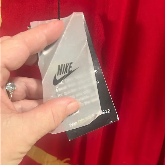 Nike Red and Navy Sports Set with Gold Accents - Picture 2 of 11